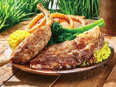 海賊プレート:ルフィの肉プレート~うほー!んまほー!~