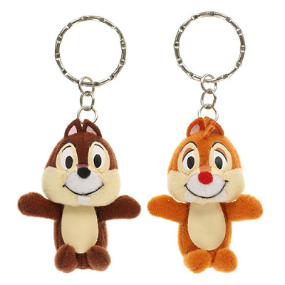 ぬいぐるみキーホルダー:チップ&デール