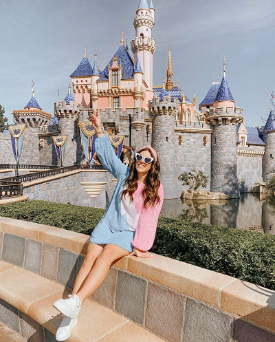 オーロラ姫コーデ