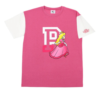 ピーチ姫のTシャツ