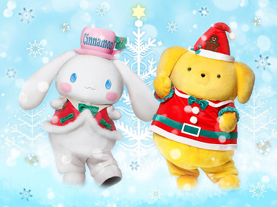 ピューロホワイトクリスマス キャラクターハグタイム