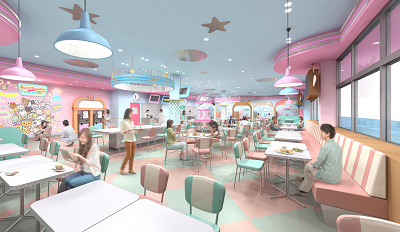 San-x Paradise Cafe & Diner