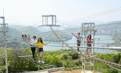 絶叫吊り橋 風天