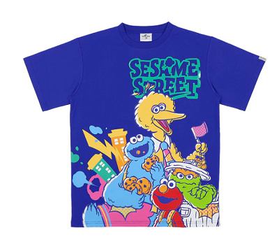 セサミストリートTシャツ