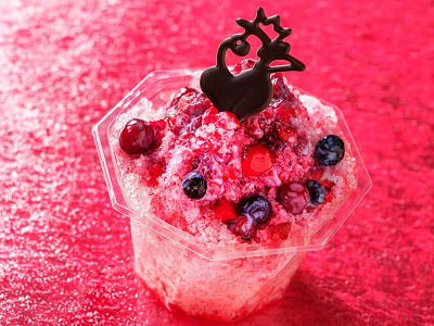 シェイブアイス(ミックスベリー&ミルク)