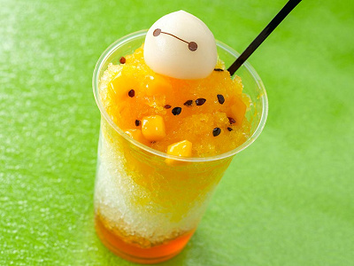 シェイブアイス(トロピカルフルーツ&ティーゼリー)