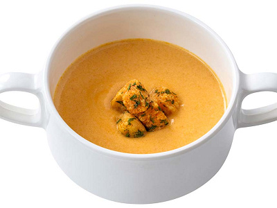 海老のクリームスープ