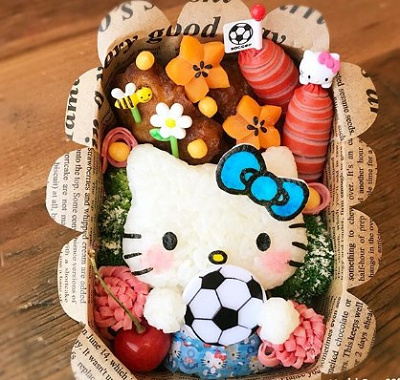 サッカーボールキティちゃん