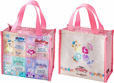 新品♡ ダッフィー ハートウォーミングデイズ スーベニア ランチバッグ、プレート Amazon.co.jp: ダッフィー＆フレンズ スーベニアランチケース