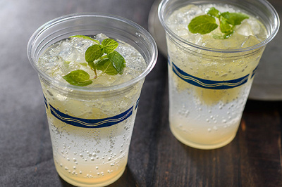 スパークリングカクテル (ジン&グレープフルーツ)