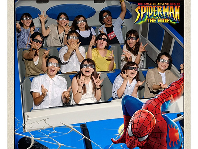 USJ】スパイダーマンのアトラクションは怖い？待ち時間短縮・乗り物