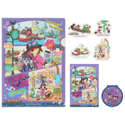 ステーショナリーセット(ズートピア2グッズ)| キャステル | CASTEL