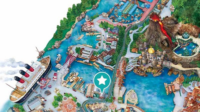 スチームボート・ミッキーズの場所