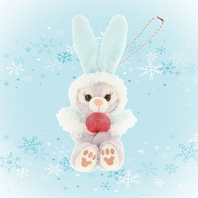 ステラルー クッキーアン ぬいぐるみバッジ　ホワイトウィンタータイムワンダーズ ホワイトウィンタータイムワンダーズ ぬいぐるみバッジ クッキー