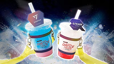 サマーダンスナイト スペシャルドリンク＆カップホルダーセット(ユニバーサルマーケット)