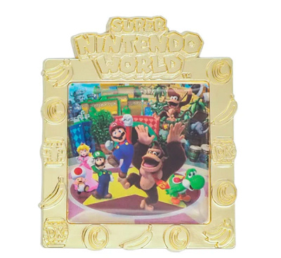 スーパー・ニンテンドー・ワールドピンバッジ