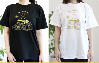 Tシャツ　坊ネズミとハエドリ