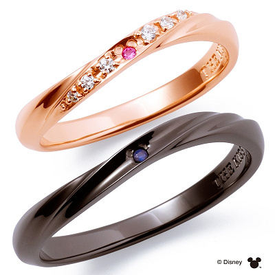 The Kiss （隠れミッキーシルバーペアリング）（The Kissより引用）