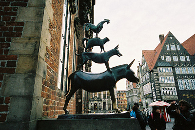 愉快な音楽隊の奏でる音楽が絶品!