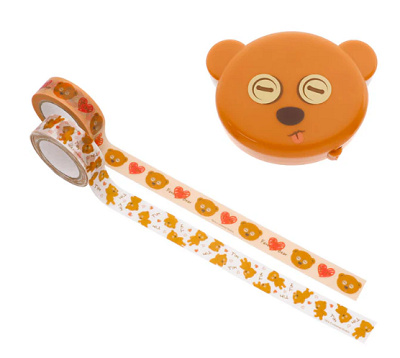 ティムマスキングテープ（2個）＆テープカッターセット