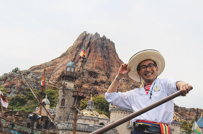 東京ディズニーシー ヴェネツィアン・ゴンドラアトラクションキャストさん