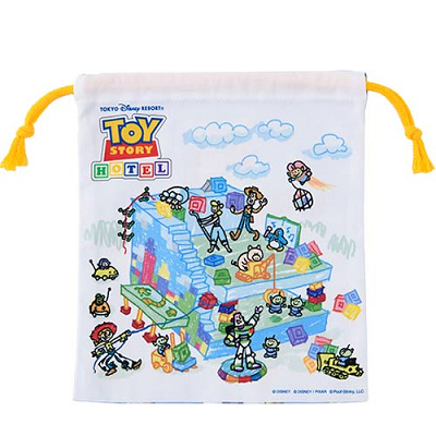トイ・ストーリーホテルグッズ:きんちゃく(裏)