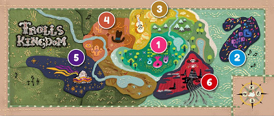 トロール王国の地図
