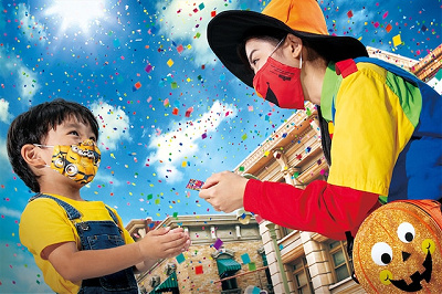 ユニバ(USJ)ハロウィン2022:パーク中で“トリック・オア・トリート!”