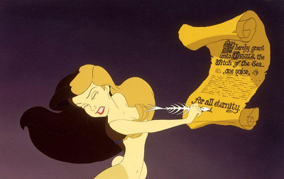 契約書まで用意するアースラ