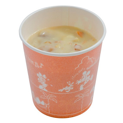 ベジタブルとベーコンのクリームスープ