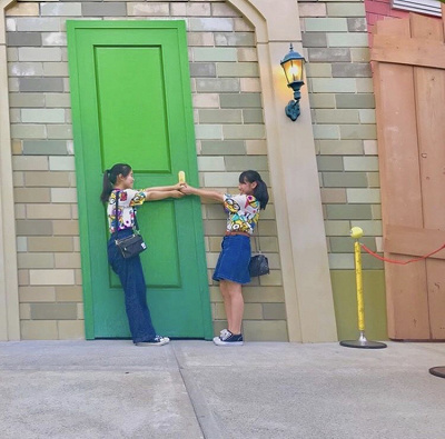 ユニバーサルワンダーランドのウォール