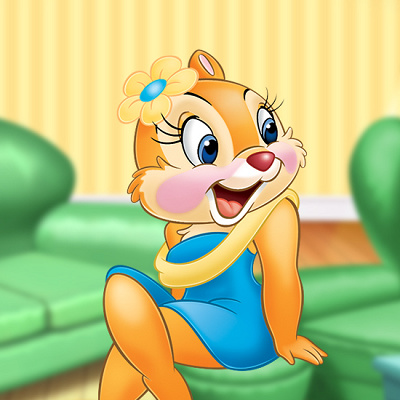 ディズニー】チップとデールの憧れの歌姫クラリス！ショーパレード