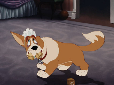 ディズニー、バイナルメーション（ピーターパン、犬） ディズニー、バイナルメーション（ピーターパン、犬）
