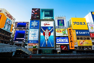 道頓堀といえばグリコの看板