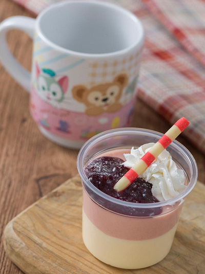 ホワイトチョコ&ストロベリームース