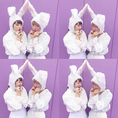 白ウサギコスプレ