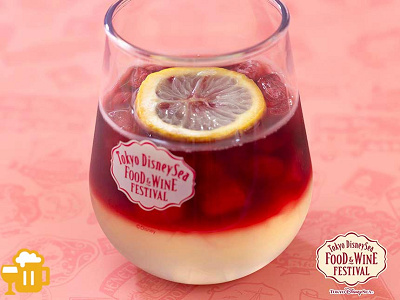 ワインカクテル（赤ワイン＆レモネード）