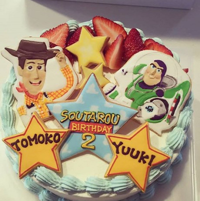 ウッディ＆バズのトイストーリーケーキ