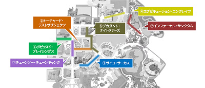 ゾンビ出現場所マップ（2025）