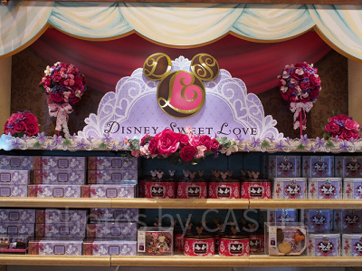 2018年のバレンタインディスプレイ