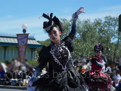 スプーキー”Boo!”パレードのダンサー(2023年撮影)