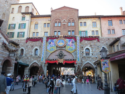 クリスマスのディズニーシー