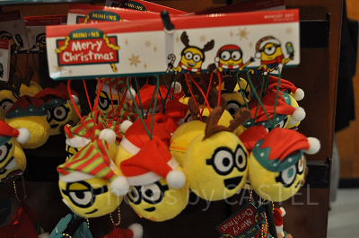 MINION MERRY CHRISTMASまんまるヘアゴム