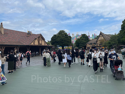 2022年9月15日(木)のディズニーランドの混雑状況