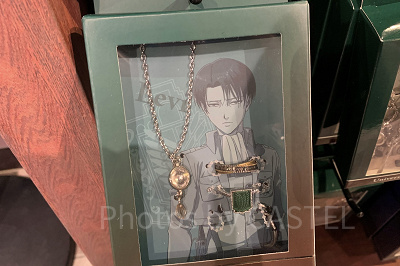 リヴァイ兵長のネックレス＆リングセット〔USJ×進撃の巨人〕