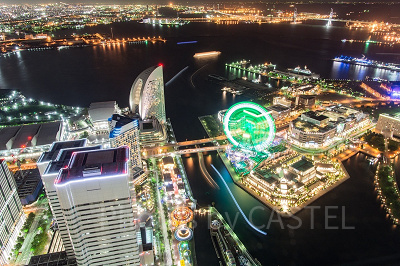 スカイガーデンからの夜景もとっても綺麗です！