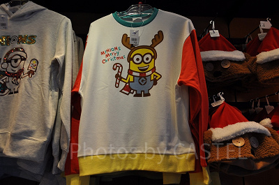 MINION MERRY CHRISTMASカラフルトレーナー