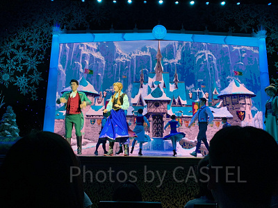 上海ディズニーランドで人気のアナ雪