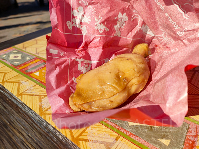 ディズニーランド食べ物：テリヤキチキンレッグ