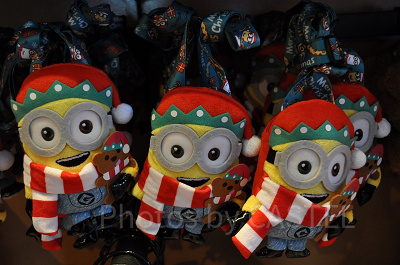MINION MERRY CHRISTMAS／ボブのチケットポーチ